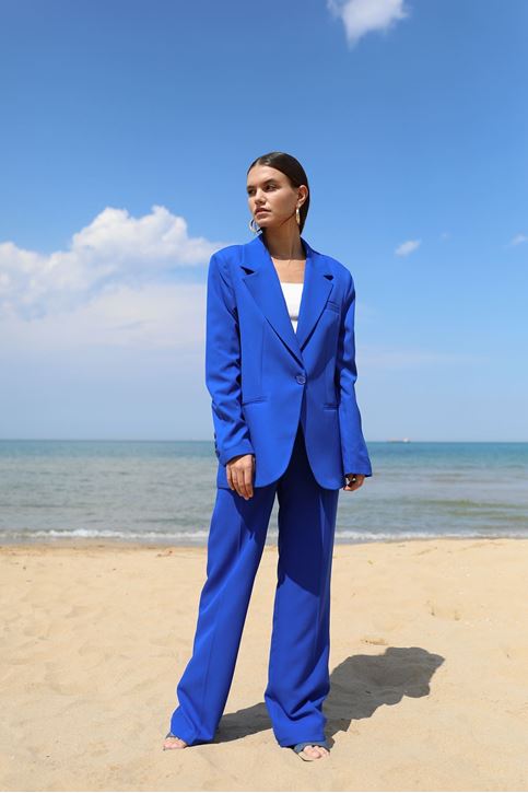 Retro Palazzo Takım-Saks