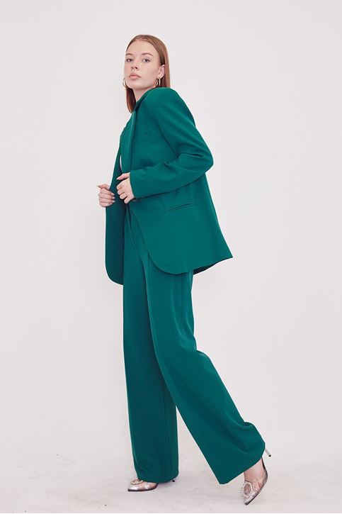Retro Palazzo Takım-Yeşil