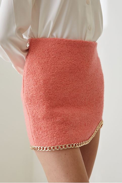 Zincir Detay Etek-Pembe