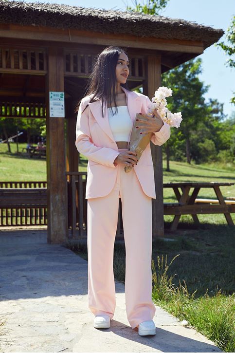 Retro Palazzo Takım-Pudra