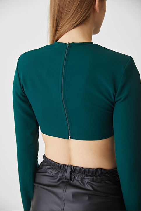 Taşlı Büstiyer-Yeşil