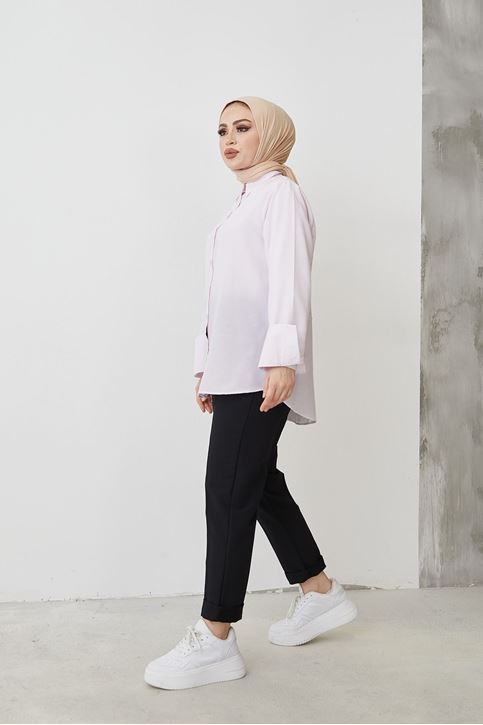 Kumaş Pantolon-Siyah