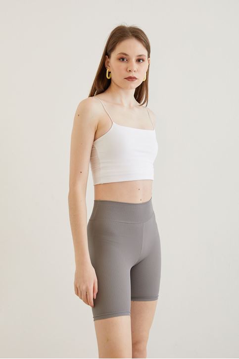 Şort Tayt-Gri