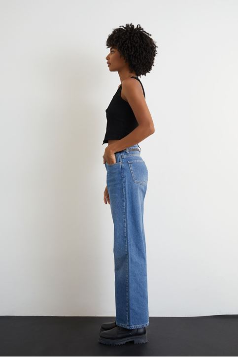 Wide Leg Jean-Mavi